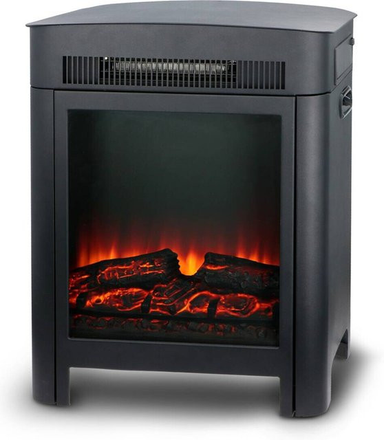 Alpina Elektrokamin aus Metall in Schwarz mit 1800 W, B/H/T: 59 x 41 x 26 cm - Bild 1
