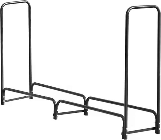 Sannover Kaminholzregal für Außen aus lackiertem Stahl, B/T/H: 116 x 36 x 36 cm - Bild 1