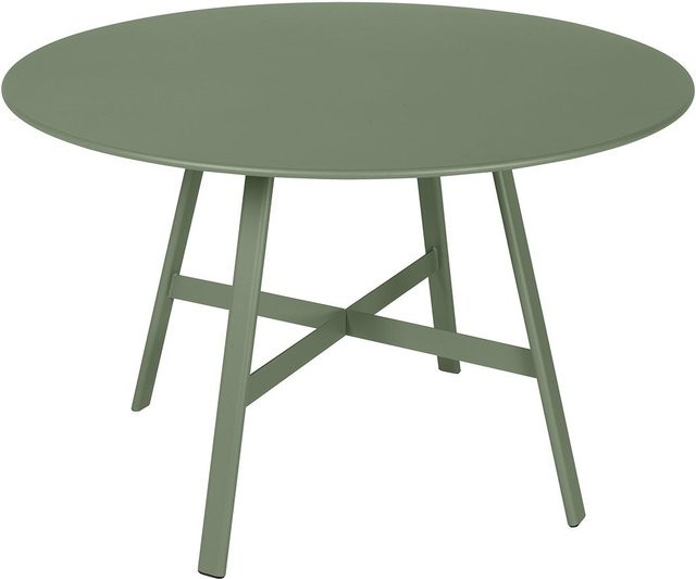 Fermob So O Tisch in Grün aus pulverbeschichtetem Aluminium für Garten und Terrasse - Bild 1