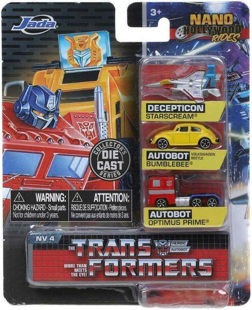 Jada Transformers Optimus Prime Bumblebee, Druckguss-Fahrzeugmodell, ab 3 Jahren - Bild 1