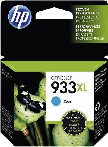 Original HP Tintenpatrone 933XL Cyan CN054AE für Inkjet-Drucker - Bild 1