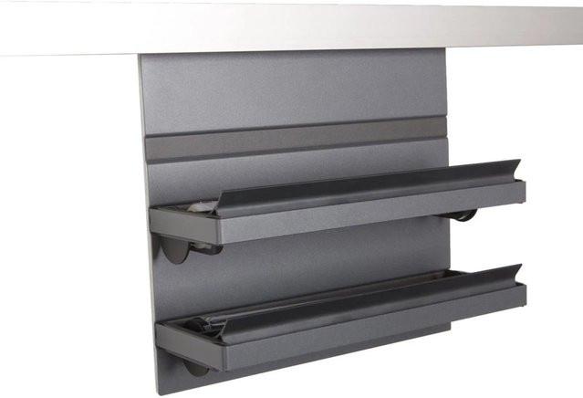 Kesseböhmer Linero MosaiQ ROLLinero Folienabroller zum Einhängen, Graphitschwarz - Bild 1