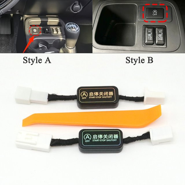 Soarhorse Automatischer Start-Stopp Deaktivierer Kabelstecker in Schwarz für Mitsubishi Mirage Space Star ab 2014 - Bild 1