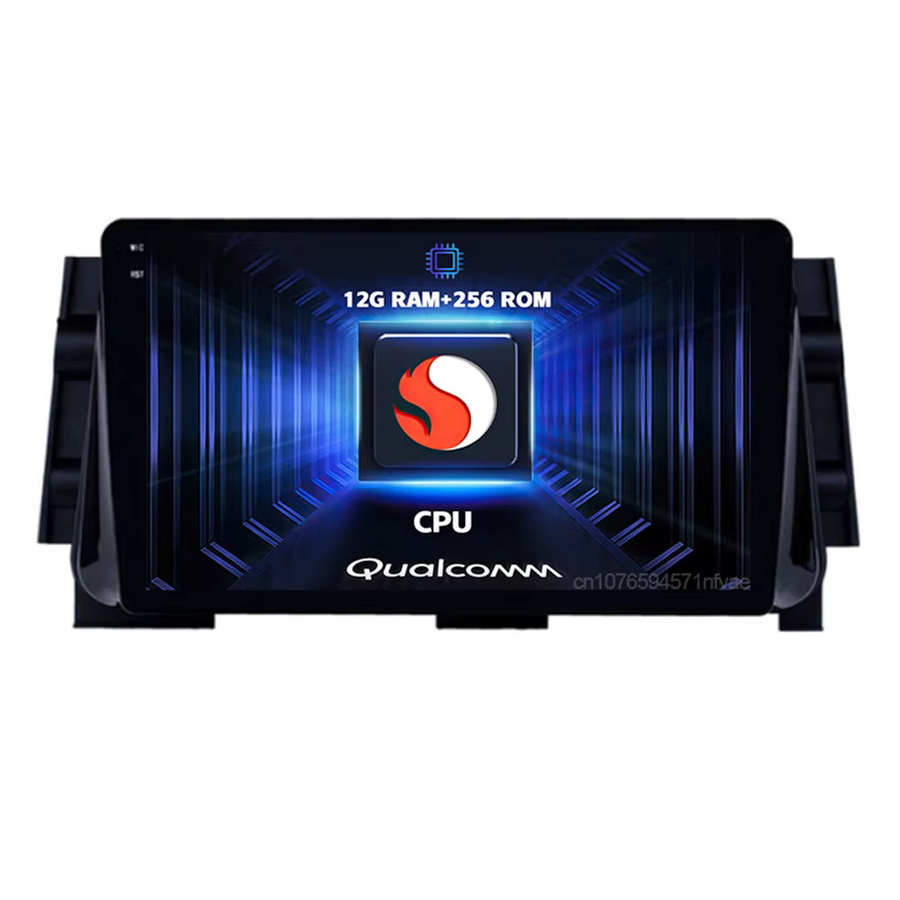 RSNAVI Android 15 Multimedia-Autoradio für NISSAN MICRA KICKS, 2 Din, mit Carplay, DSP, WLAN, 4G und KI-Sprachsteuerung, Schwarz - Bild 3