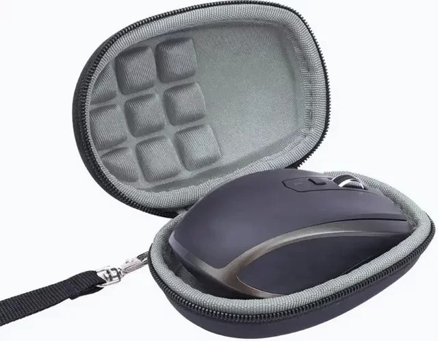 Tragbare EVA-Hartschalen-Reisetasche für Logitech MX Anywhere 2S/3 in Schwarz - Bild 1