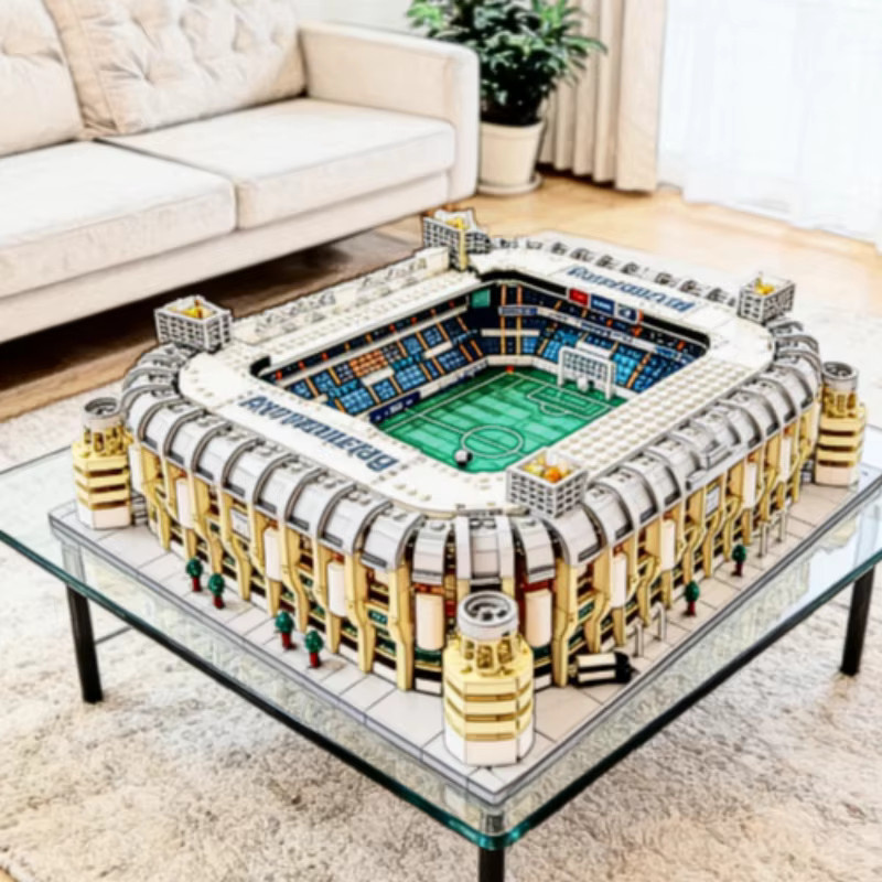 Real Madrid Santiago Bernabéu Stadion, Architektur-Bausteine, 5878 Teile, ab 14 Jahren - Bild 4