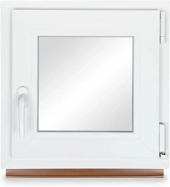 Neruli Kellerfenster 3-fach Verglasung Weiß DIN Rechts, B/H: 50 x 50 cm - Bild 1