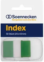 Soennecken Haftstreifen Index in Grün - Bild 1