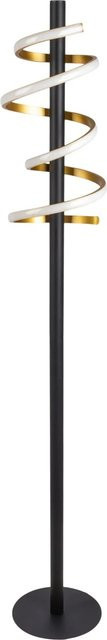 Näve LED-Stehleuchte Belleza in Gold mit organischer Form, Höhe: 140 cm, Durchmesser: 22 cm - Bild 1