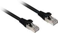 Sharkoon Patchkabel RJ45 Cat.6a SFTP Ethernet LAN in Schwarz - Bild 1