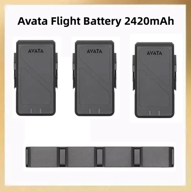 DJI Avata 1 Intelligenter Flugakku in Schwarz mit 2420mAh Kapazität für maximale Flugzeit - Bild 1