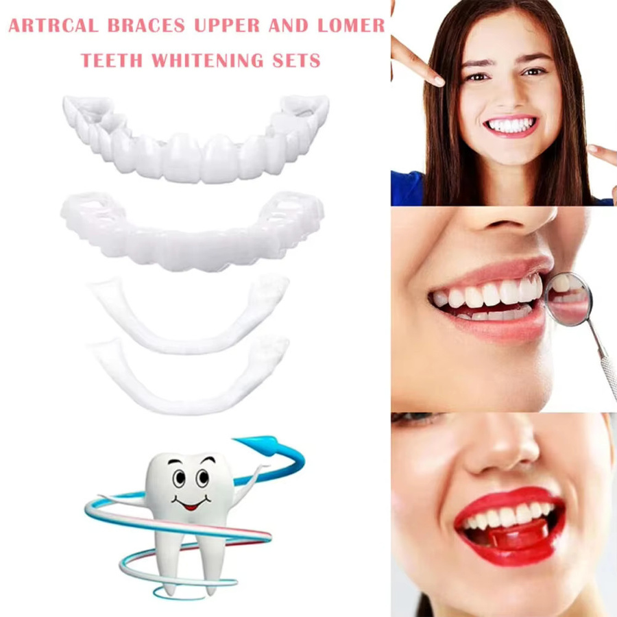 Dentsmile Temporäre Zahnverblendungen, Unisex, 8 Sets - Bild 2