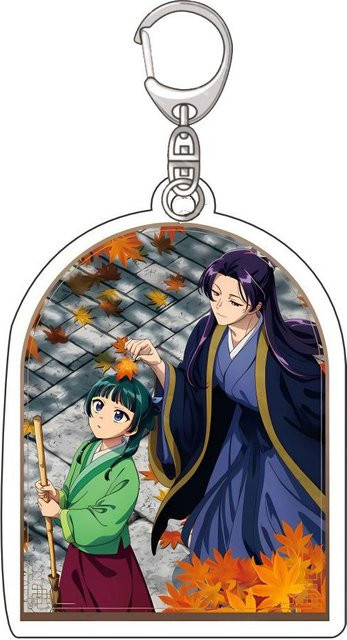 CHIC STUDIO Schlüsselanhänger Anime Maomao Jinshi Lihua, 6 cm, Grau, Unisex - Bild 1