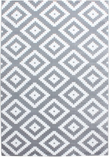 Ayyildiz Kurzflorteppich Plus 8005 Grau B/T: 280 x 370 cm - Bild 1