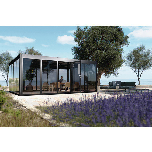 SunElements Gewächshaus SunGarden Power 5.4, B/H/T: 548 x 229 x 443 cm, anthrazit-metallic grau - Bild 2