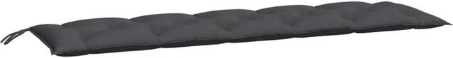 vidaXL Gartenbank-Auflage Anthrazit aus wasserabweisendem Oxford-Gewebe B/T/H: 180 x 50 x 7 cm - Bild 1