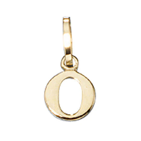 Colfem Anhänger Buchstabe O, 333 Gelbgold, Unisex - Bild 1