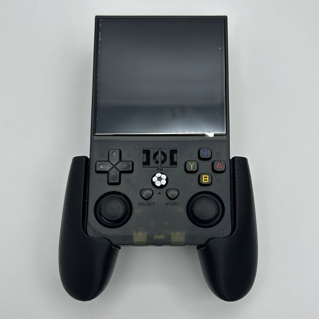 R36Max Handheld-Konsole Grip Zubehör in Schwarz für erhöhte Griffstabilität - Bild 1