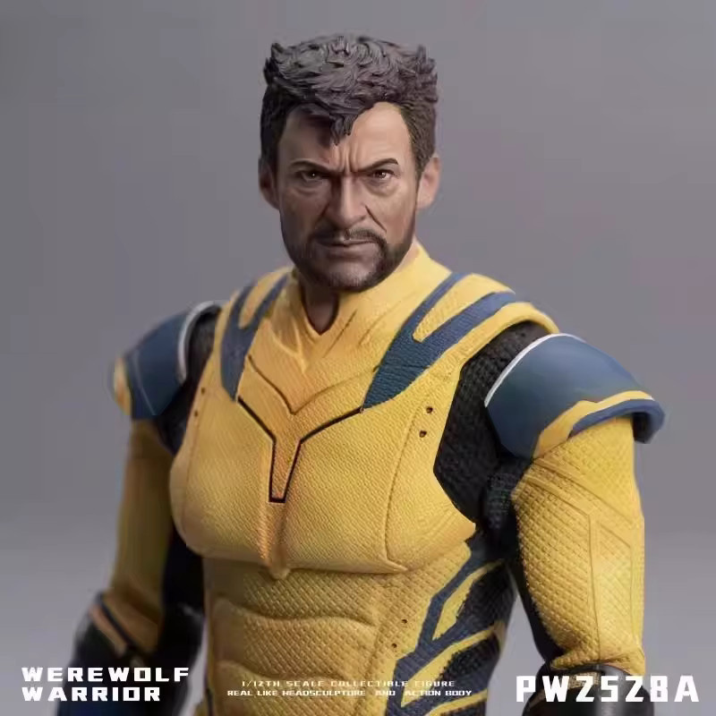 PWTOYS Wolverine Mobile Puppe, Actionfigur, Marvel, Gelb - Bild 2