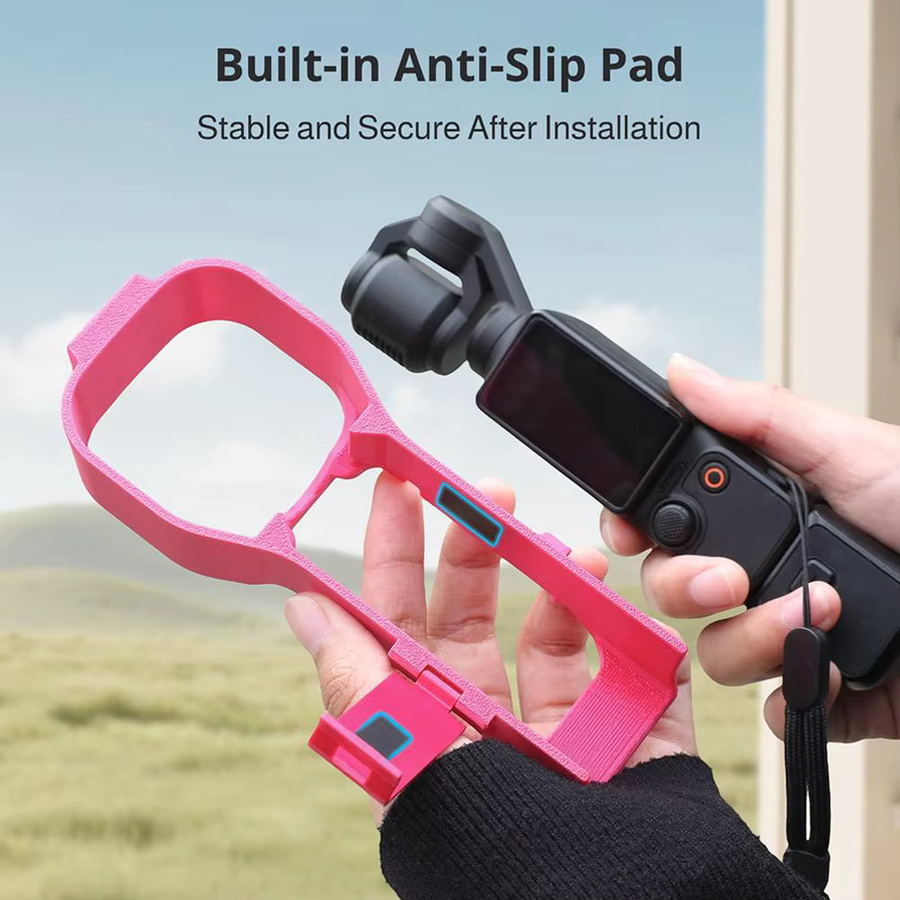 DJI Osmo Pocket 3 Speed Kamera-Gehäuse in Pink mit Bildschirm und Mikrofon - Bild 4
