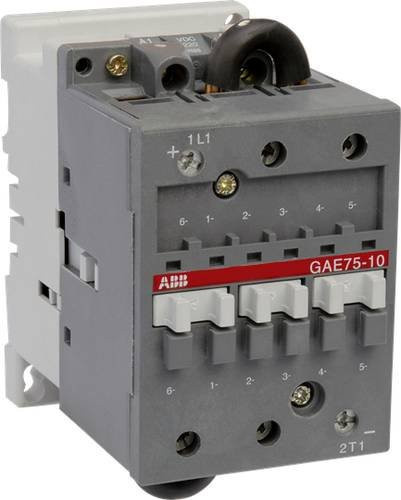 ABB GAE75-10-00-88 Schütz mit 3 Schließern in Grau - Bild 1