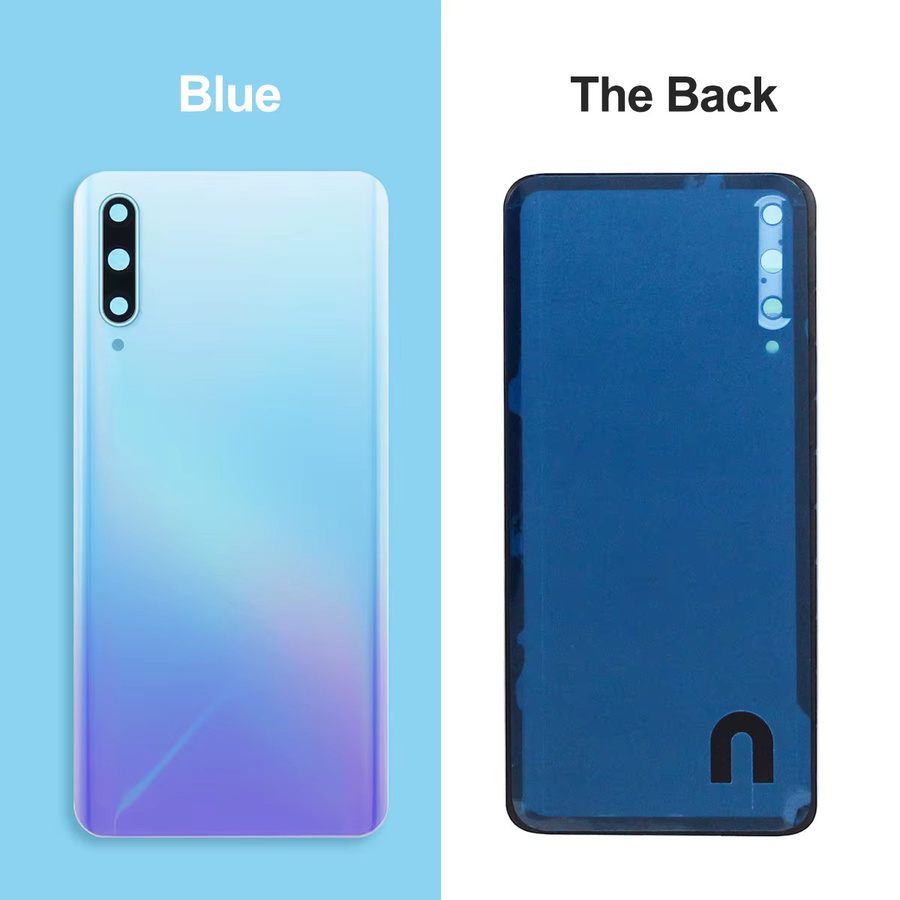 Huawei Y9S STK-L21 LX3 Akkudeckel Glasplatte Rückgehäuse Abdeckung in Schwarz kompatibel mit P Smart Pro 2019 Ersatzteil - Bild 5