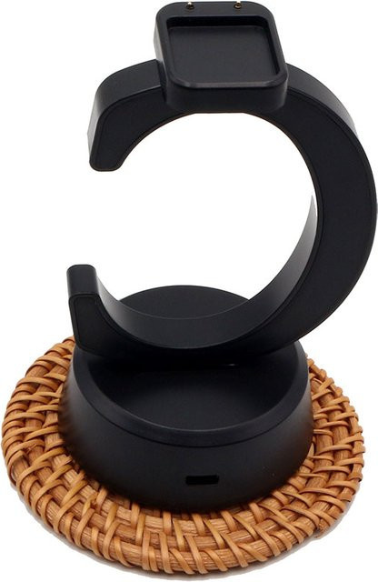 Hujerl Ladestation in Schwarz für Honor Watch Fit, GS5, X5i, X5, Galaxy Fit 3, Keep B5, B4 Lite und OPPO Band 2 - Bild 1