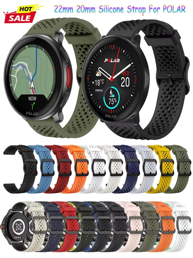 Cor Uhrenarmband Silikon, 22mm 20mm, Unisex - Bild 4