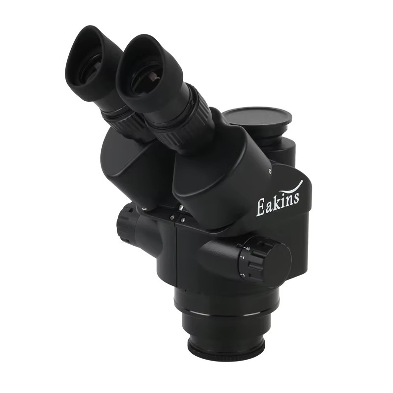 Eakins Trinokulares Stereomikroskop mit 55MP 48MP 4K HDMI USB Videokamera und drehbarem Universalarm-Ständer sowie 3,5X-180X Simulfokaler Zoom - Bild 2