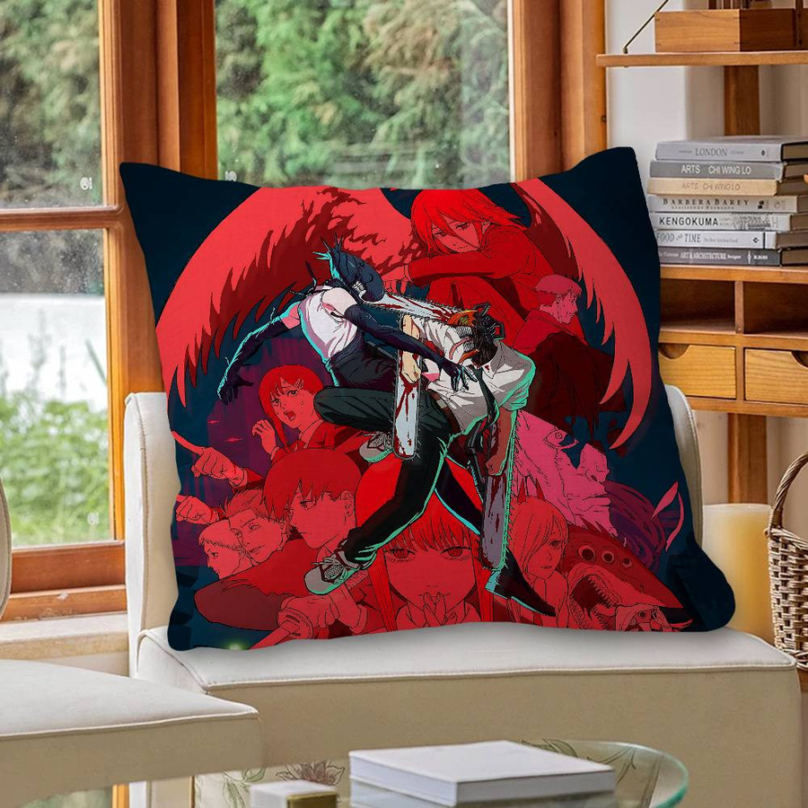 Chainsaw Man Der Film Reze Arc Kissenbezug in Multicolor, B/T/H: 18 x 18 x 18 cm - Bild 1