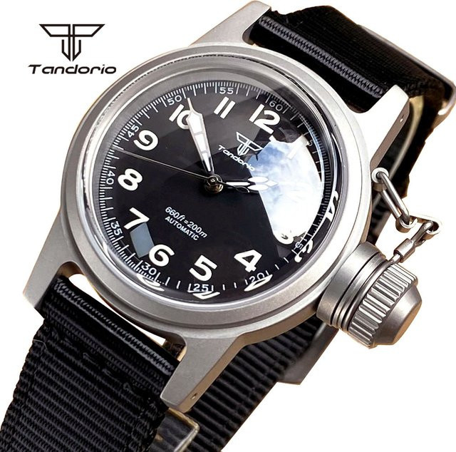 Tandorio Armbanduhr, Automatik, Edelstahl, 36 mm, Herren - Bild 1