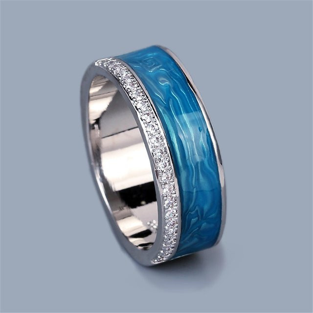 YIRAN Ring Emaille, Damen - Bild 1