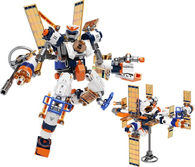 JAKI Luft- und Raumfahrt Mecha Modell, Bausteine, Weltraum, Kunststoff, Bunt / Mehrfarbig - Bild 1