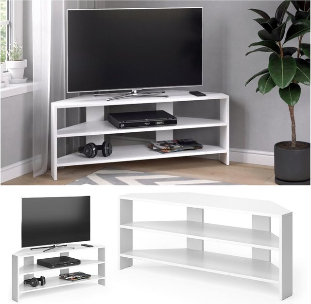 Vicco Lowboard Pit Eck-TV-Board mit Melaminharzbeschichtung für dein Wohnzimmer - Bild 1
