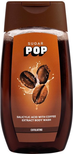 SUGAR POP Körperwaschgel mit Salicylsäure, 250 ml, Unisex - Bild 1