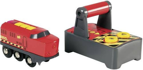 BRIO IR-Frachtlok, Spielfahrzeug, mit Licht und Sound - Bild 1