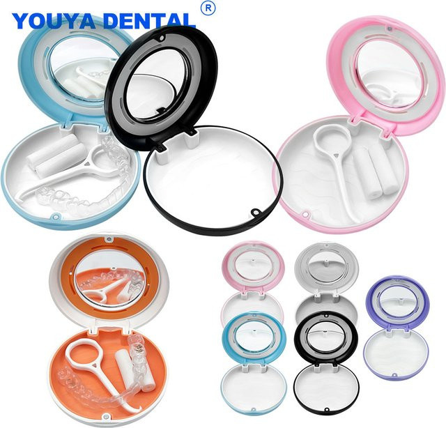 YOUYA DENTAL Retainer Tray Behälter, Kunststoff, mit Entlüftungslöchern - Bild 1