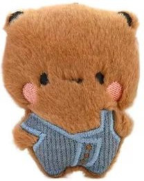 Linyi toy Plüsch Anhänger Panda Bär, brown, Unisex - Bild 1