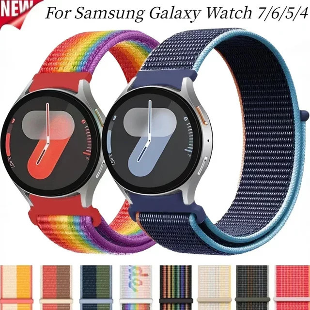 Samsung Uhrenarmband Nylon, Multicolor, Unisex - Bild 1
