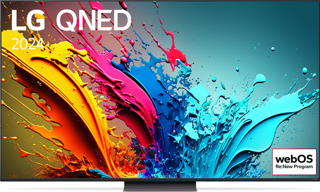 LG QNED Smart TV 65QNED87T6B, 164 cm, 4K Ultra HD, QLED, Black - Bild 1