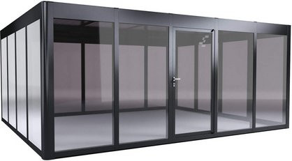 SunElements Gewächshaus SunGarden Power 5.4, B/H/T: 548 x 229 x 443 cm, anthrazit-metallic grau - Bild 1
