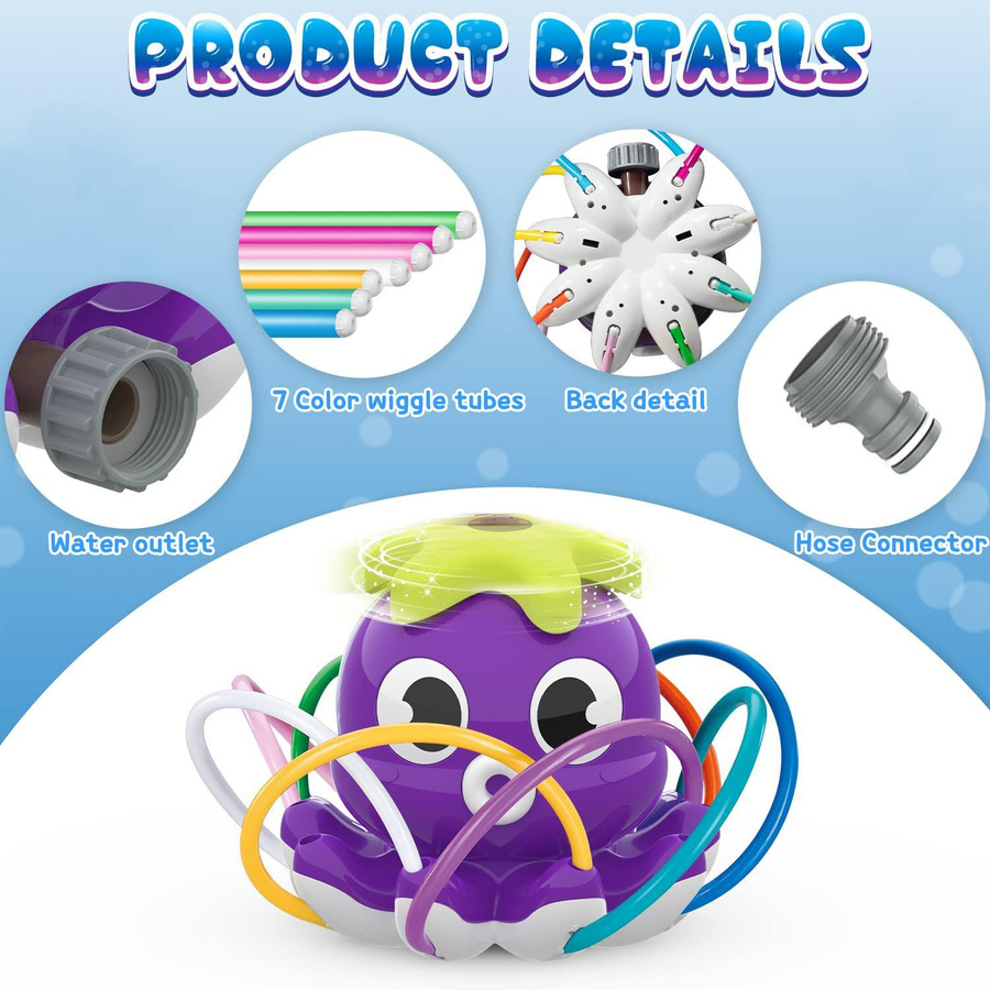 Linyi toy Oktopus Sprinkler Bunt / Mehrfarbig ab 12 Jahren - Bild 1