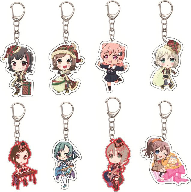 Bandai Schlüsselanhänger Anime BanG Dream!, Unisex - Bild 1