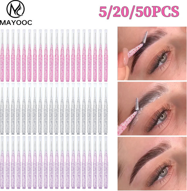 MAYOOC LASH Augenbrauen Pinsel, Einweg Applikatoren, Unisex - Bild 1