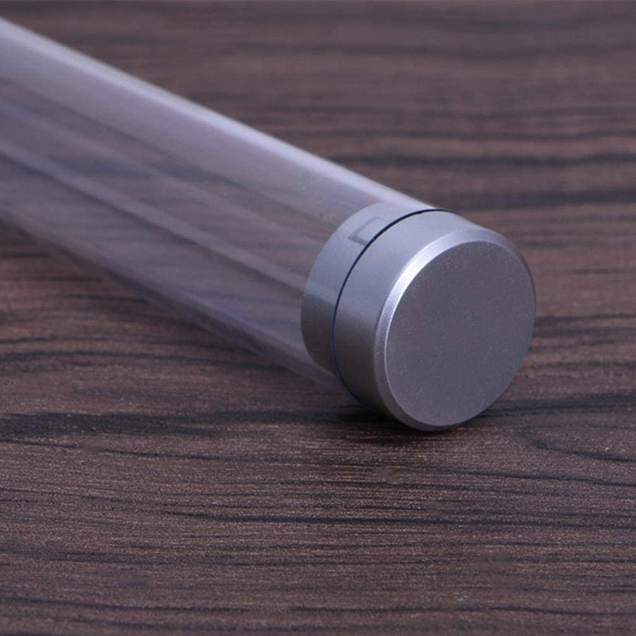 10 Stück Transparente Acryl Zylinderrohre als Stifteetuis und Geschenkboxen für Büro und Schule - Bild 3
