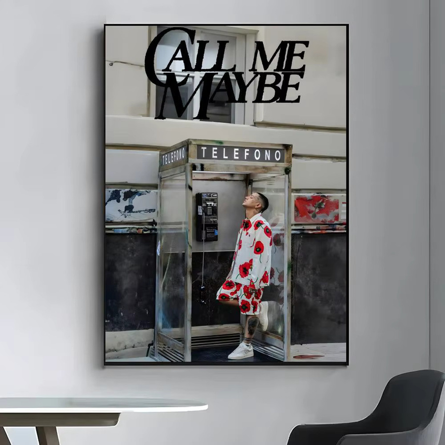 D-DUKI Modernes Poster als Wandkunst für dein Wohnzimmer und Büro, Mehrfarbig, B: 20 cm, H: 15 cm - Bild 5