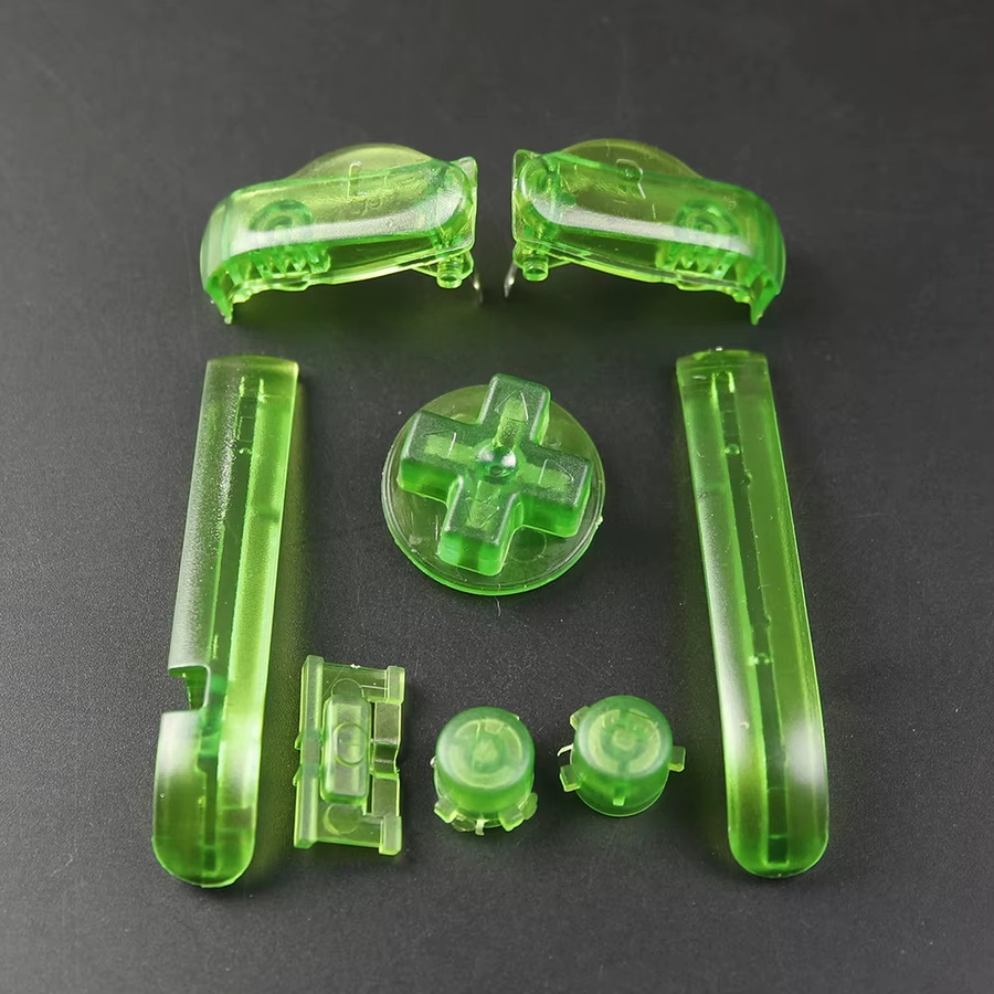YUXI Ersatz-Tastensatz für Advance GBA-Konsole in Mehrfarben und Grau mit L R A B D-Pads und Ein-/Aus-Tasten - Bild 2