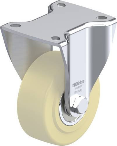 Blickle Bockrolle BH-GSPO 100K-1 in Beige und Multicolour mit 100mm Rad-Durchmesser und 700kg Tragfähigkeit - Bild 1