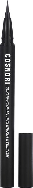 Cosnori Superproof Fitness Brush Eyeliner, 01 Schwarz, 0,6 g - Bild 1