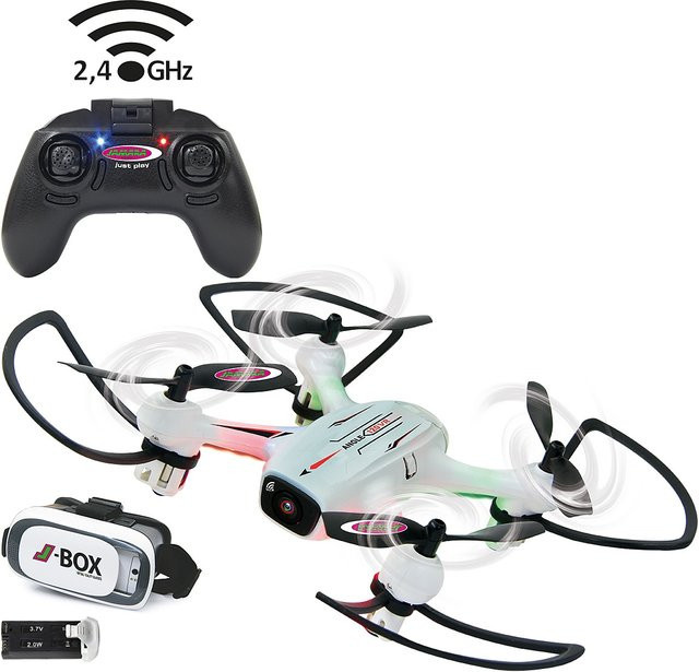 JAMARA Angle 120 VR Wide Angle Drone, Drohne, Wifi, Weiß, ab 14 Jahre - Bild 1